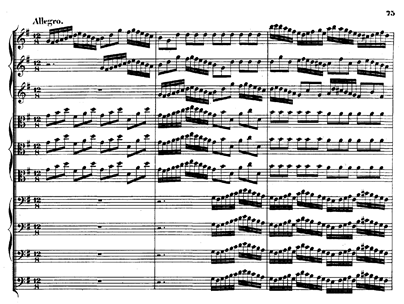 Brandenburg Concerto No. 3 mov.3