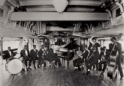 Louis Armstrong and band