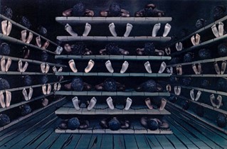 Conditions of Enslaved Africans in a Slave Ship