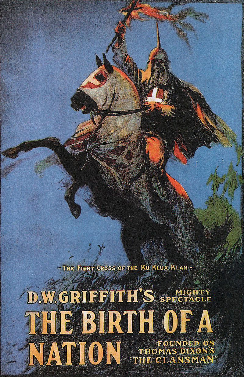 Birth of a Nation Movie Poster from 1915