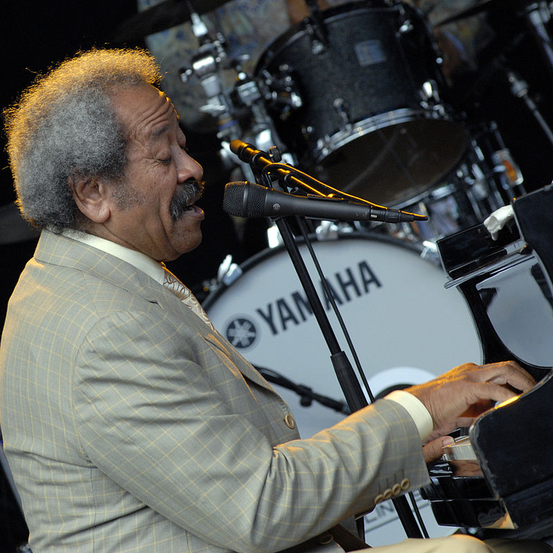 Allen Toussaint performing in Stockholm in 2009