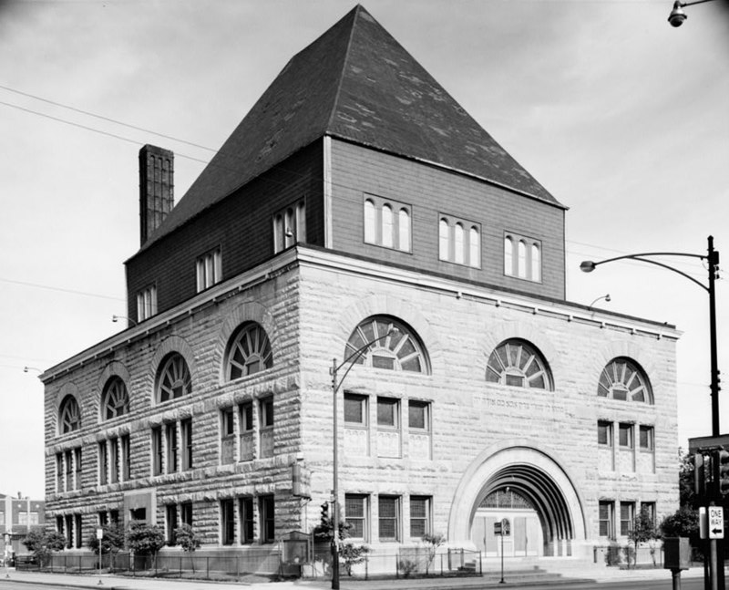 Pilgrim Baptist Church in Chicago, 1964, where Dorsey was music director for 50 years