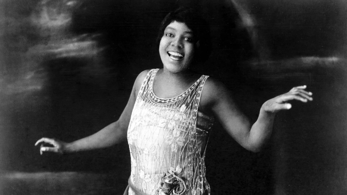 Bessie Smith Posing for a Portrait Circa 1925