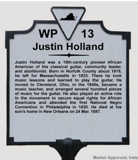 Holland Historical Marker