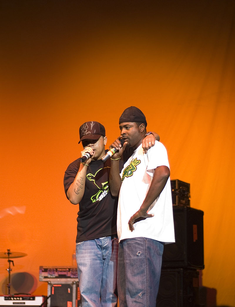 The Christian music rap/hip hop group GRITS in 2005