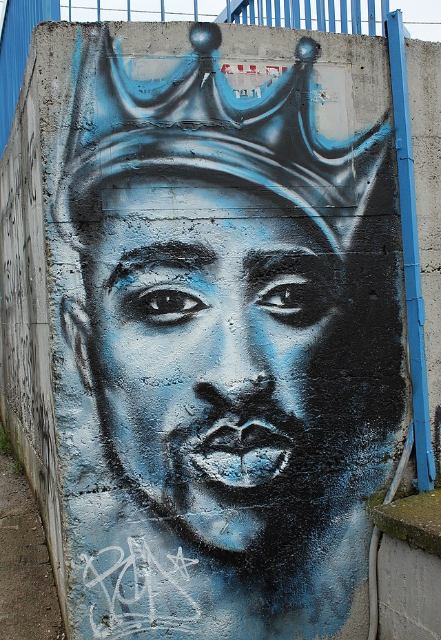 Tupac Shakur Mural