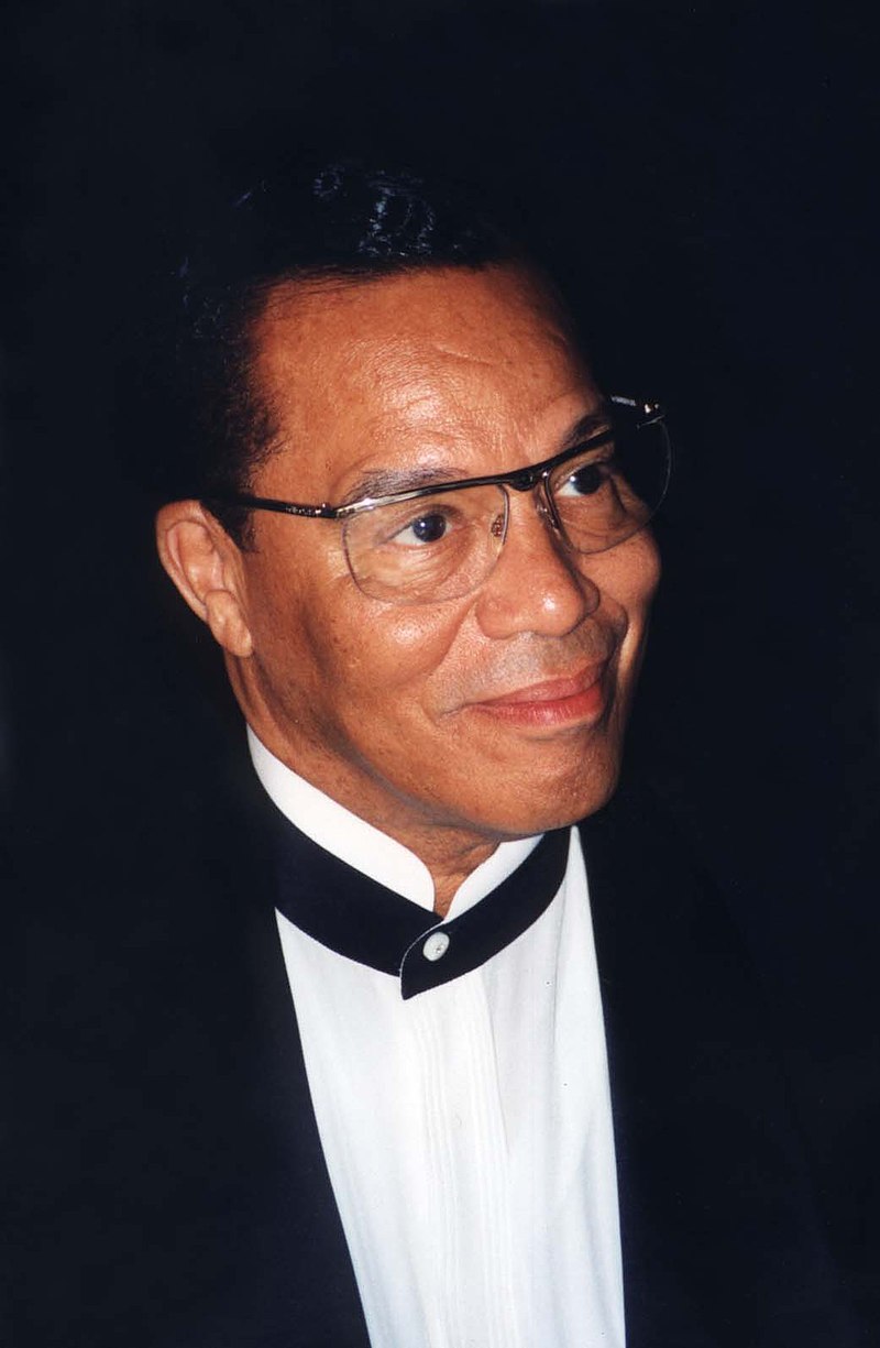 Minister Louis Farrakhan in 1997