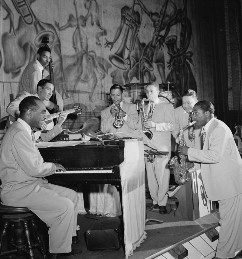 Louis Jordan and his Tympany Five had five number ones in 1947.