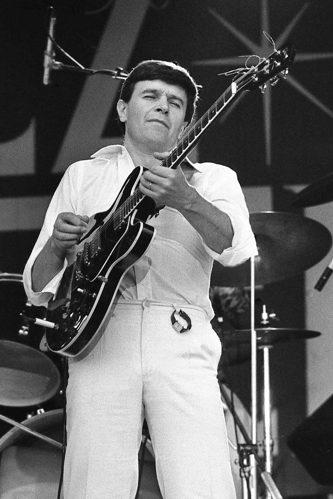 McLaughlin performing in The Netherlands, 1978