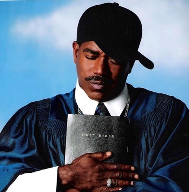 Kurtis Blow after receiving a degree in theology in 2008